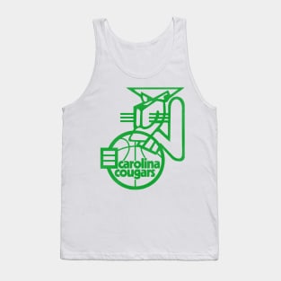 Defunct Carolina Cougars Basketball Team Tank Top